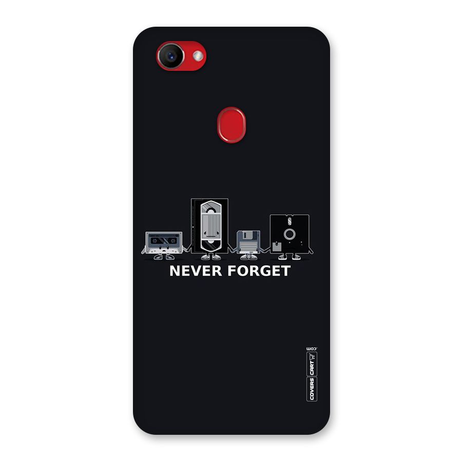 Never Forget Back Case for Oppo F7