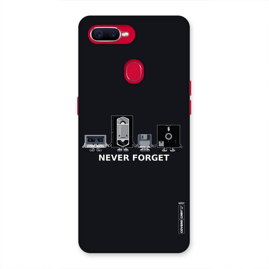 Never Forget Back Case for Oppo F9 Pro