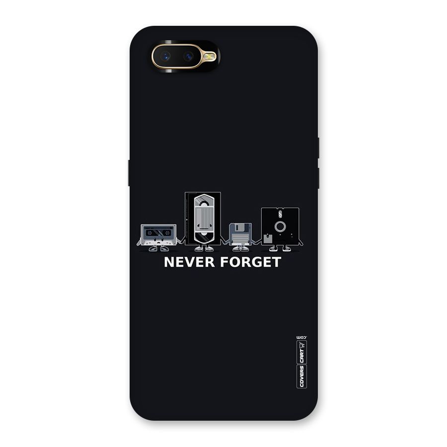 Never Forget Back Case for Oppo K1