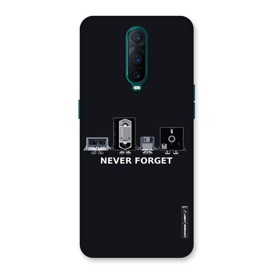 Never Forget Back Case for Oppo R17 Pro