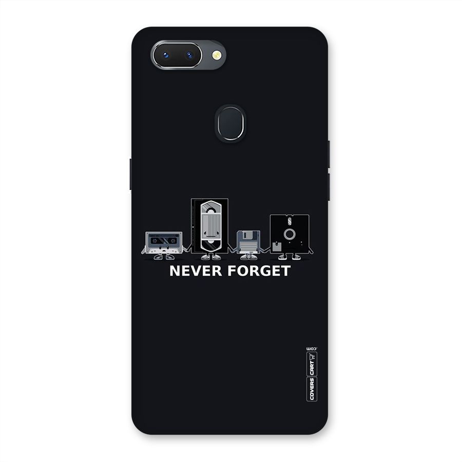 Never Forget Back Case for Oppo Realme 2