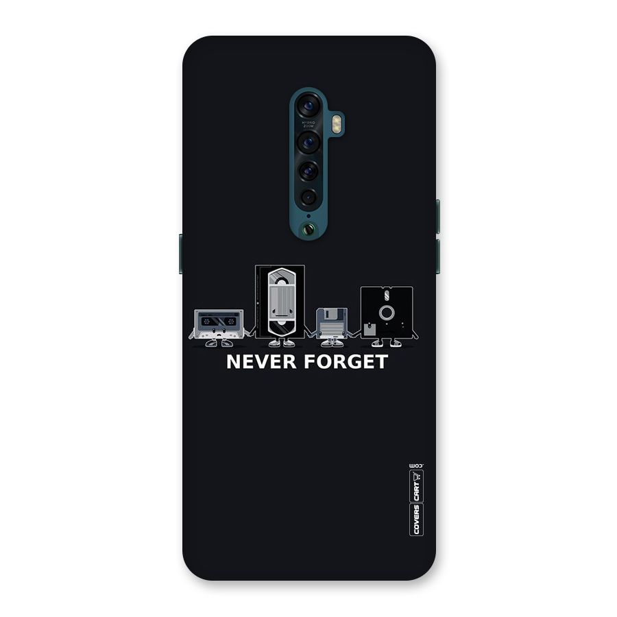 Never Forget Back Case for Oppo Reno2