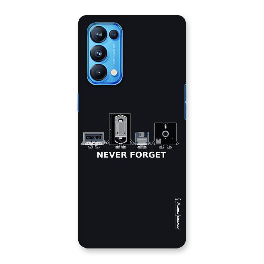 Never Forget Back Case for Oppo Reno5 Pro 5G
