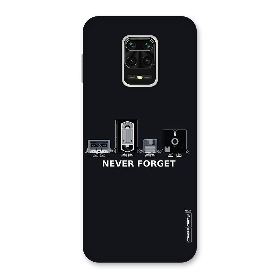 Never Forget Back Case for Poco M2 Pro