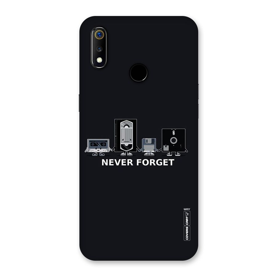 Never Forget Back Case for Realme 3
