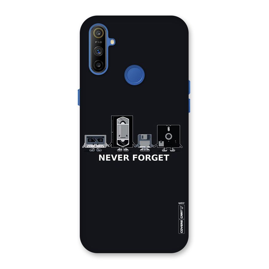 Never Forget Back Case for Realme Narzo 10A