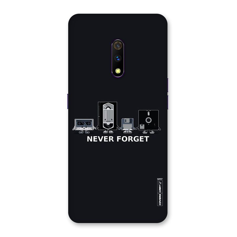Never Forget Back Case for Realme X