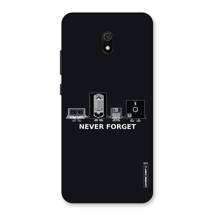 Never Forget Back Case for Redmi 8A