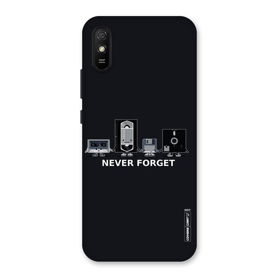 Never Forget Back Case for Redmi 9i