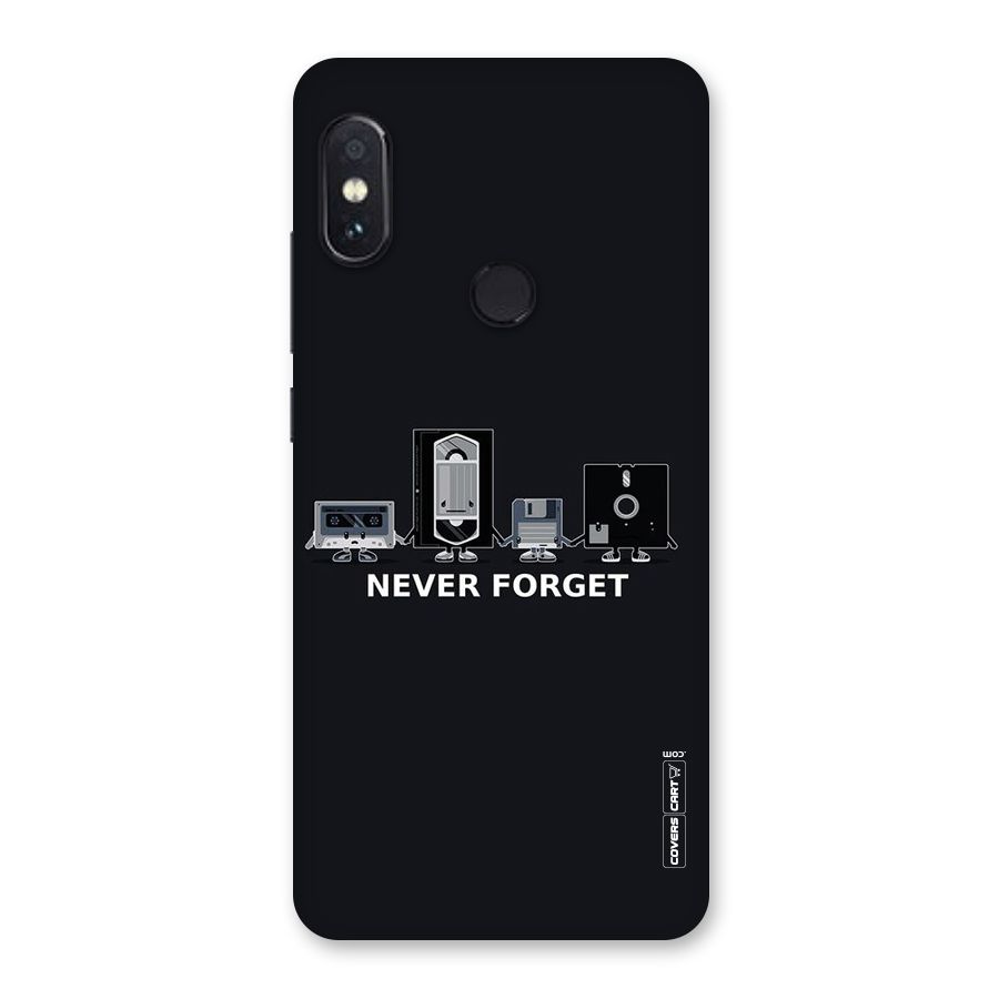 Never Forget Back Case for Redmi Note 5 Pro