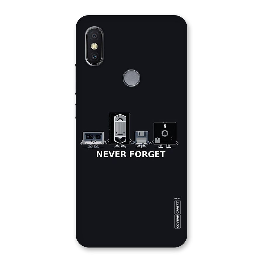 Never Forget Back Case for Redmi Y2
