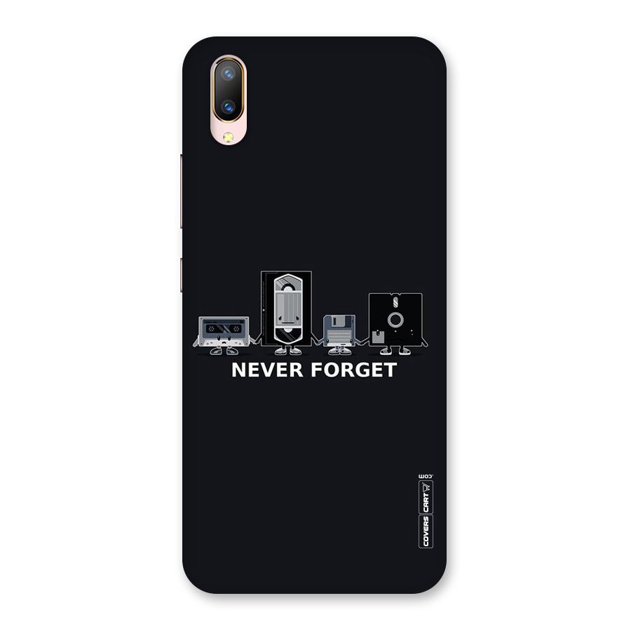 Never Forget Back Case for Vivo V11 Pro