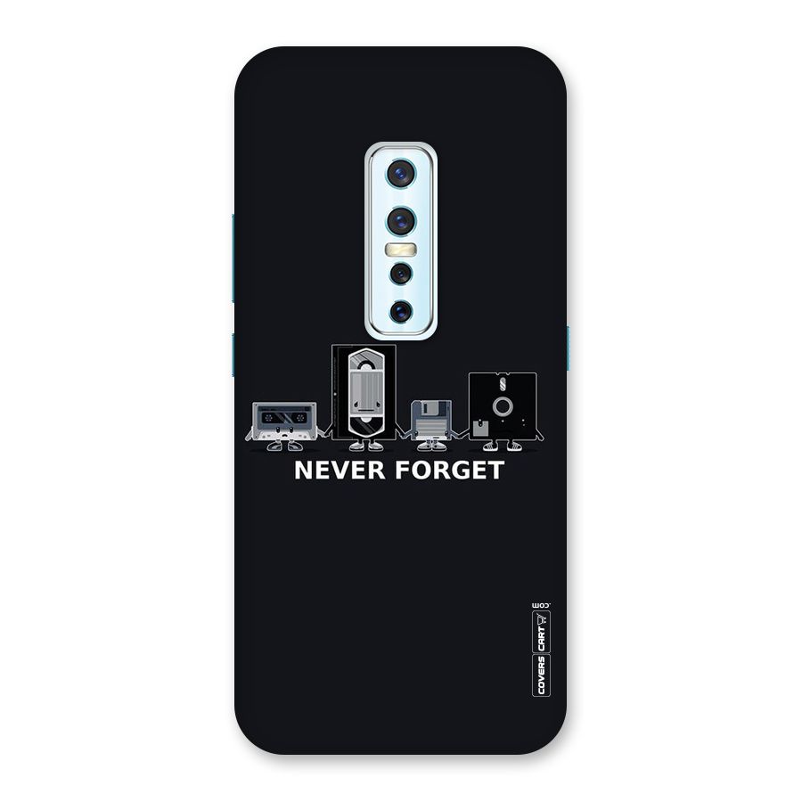 Never Forget Back Case for Vivo V17 Pro