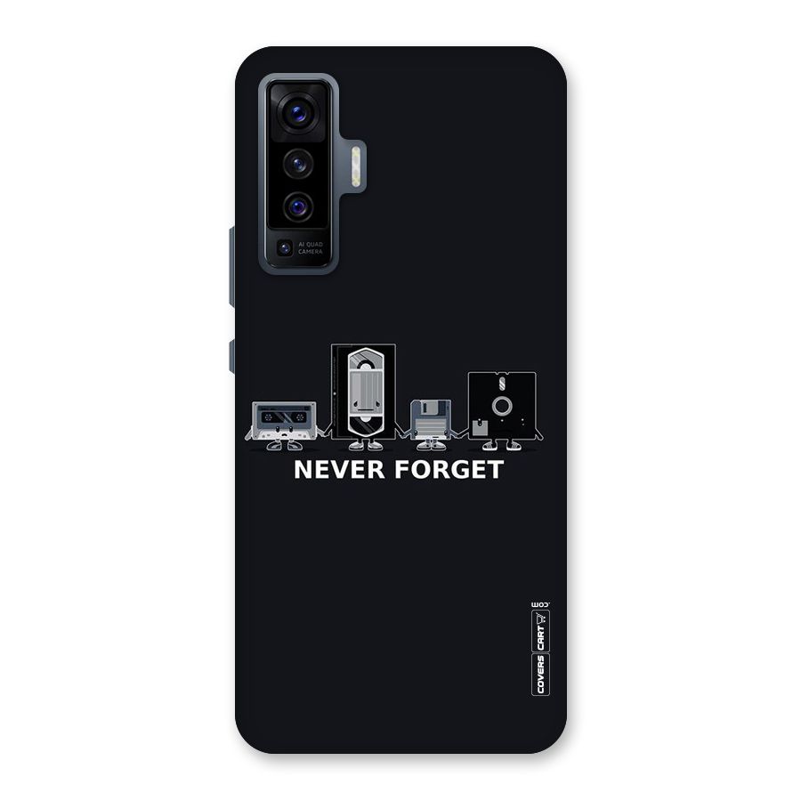 Never Forget Back Case for Vivo X50