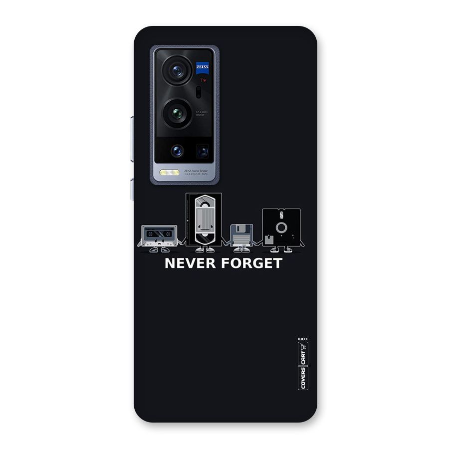 Never Forget Back Case for Vivo X60 Pro Plus