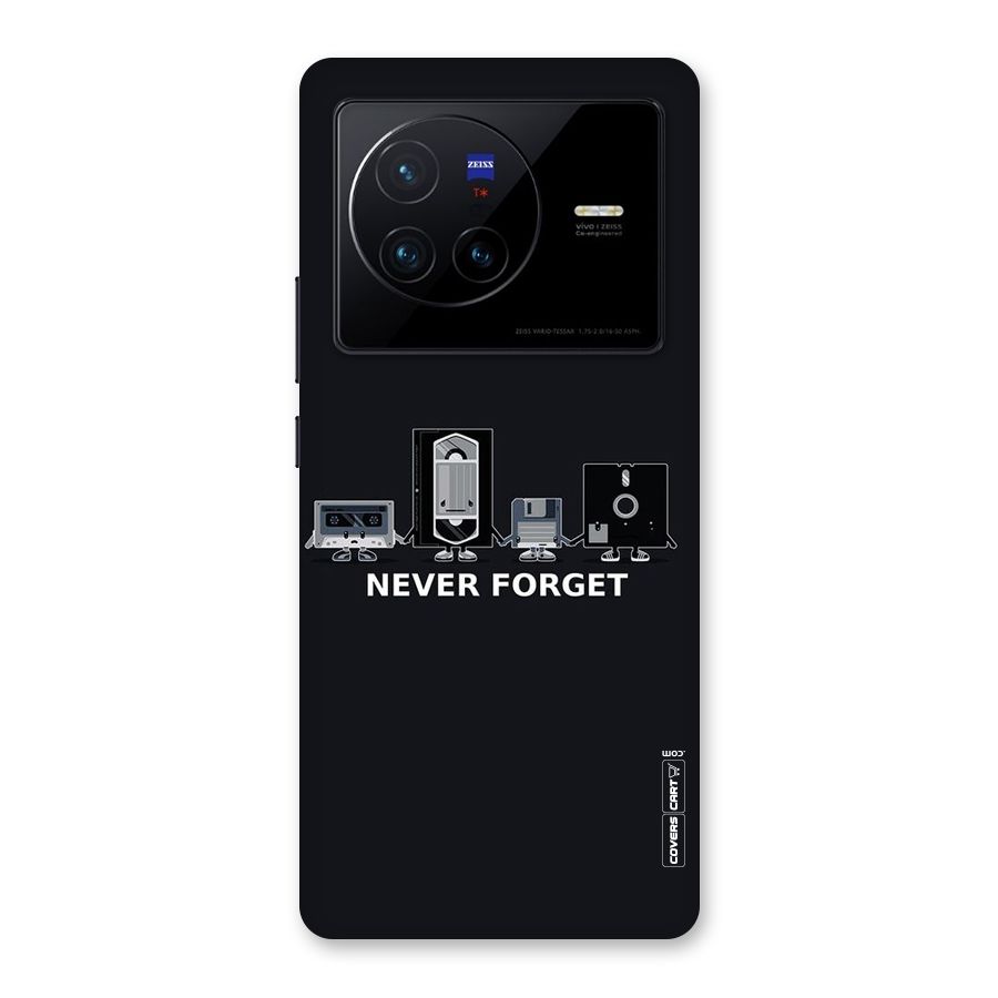 Never Forget Back Case for Vivo X80
