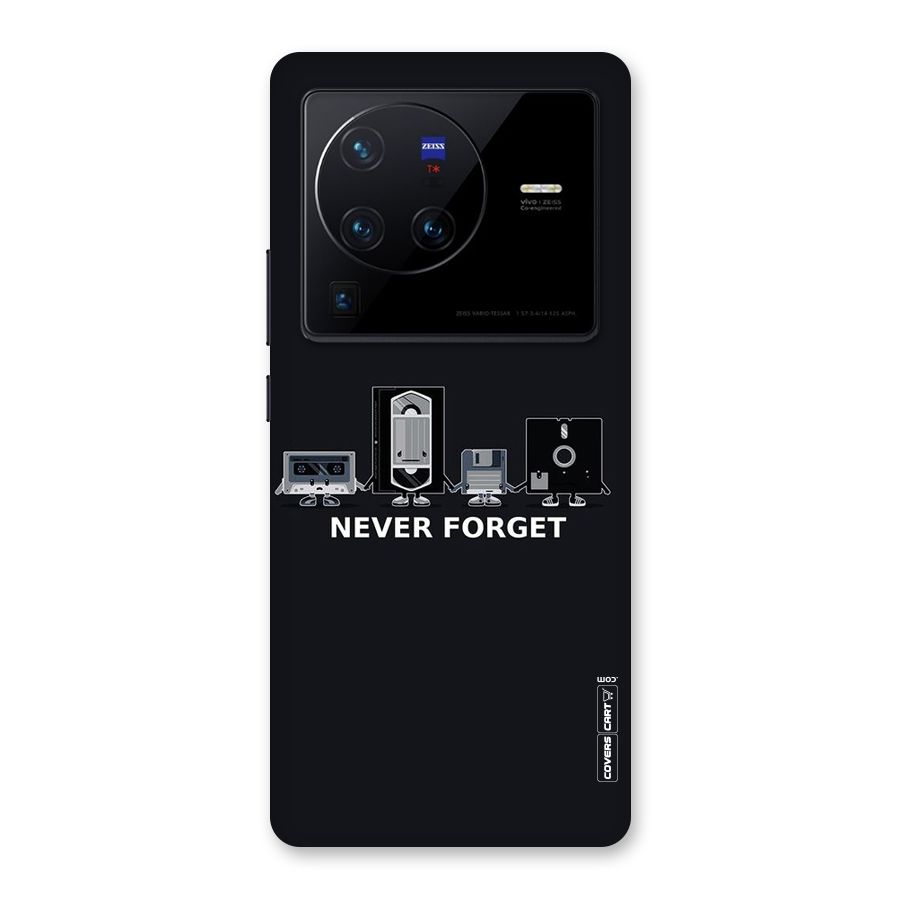 Never Forget Back Case for Vivo X80 Pro