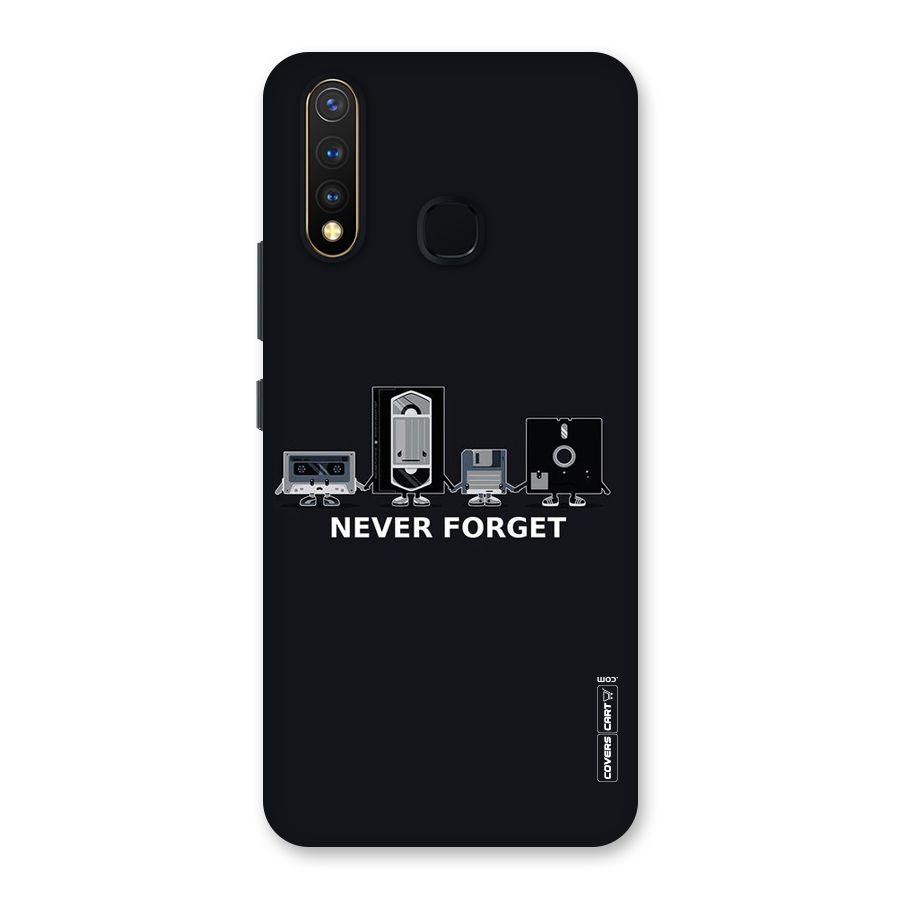 Never Forget Back Case for Vivo Y19