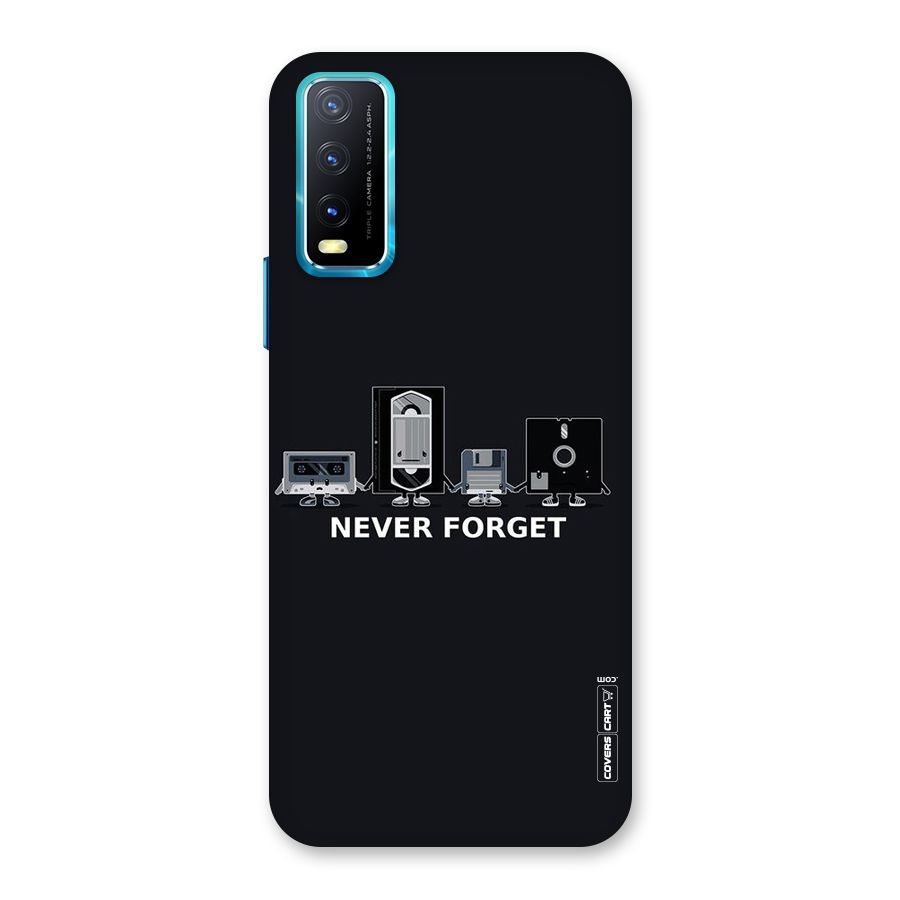 Never Forget Back Case for Vivo Y20