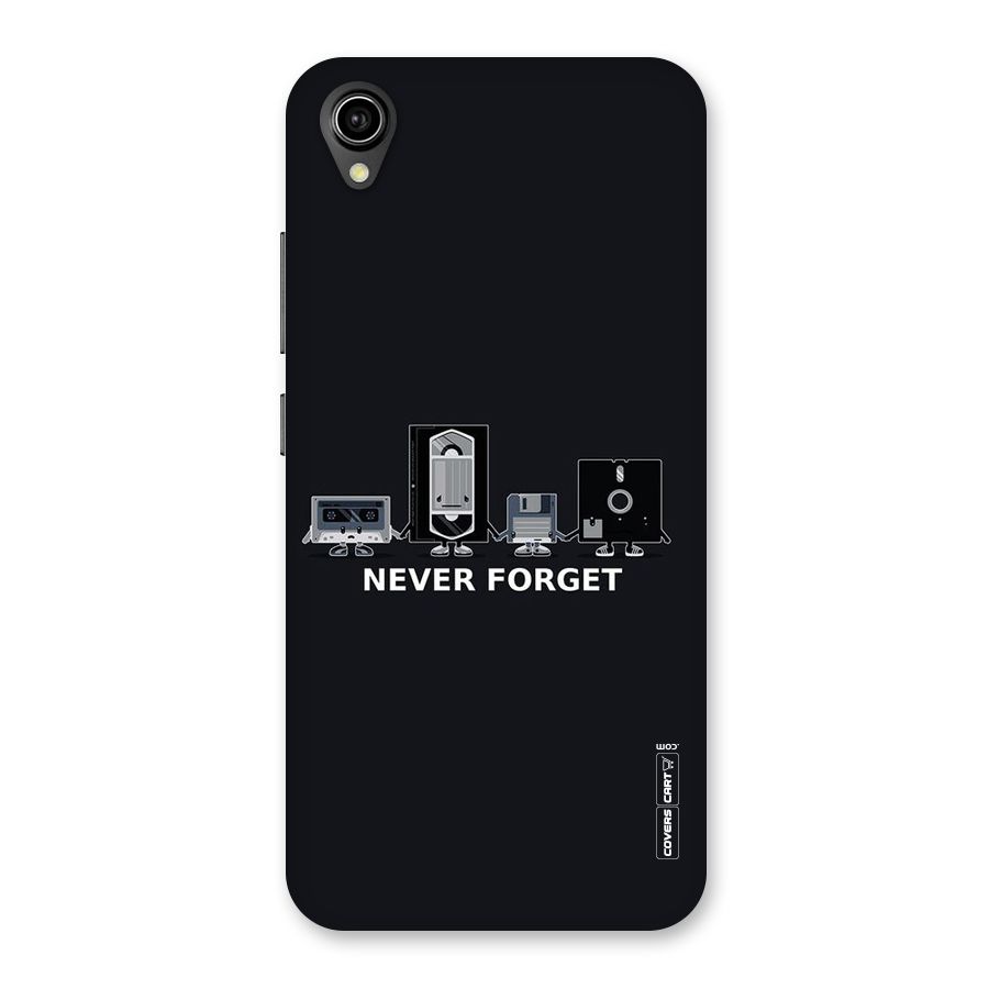 Never Forget Back Case for Vivo Y90