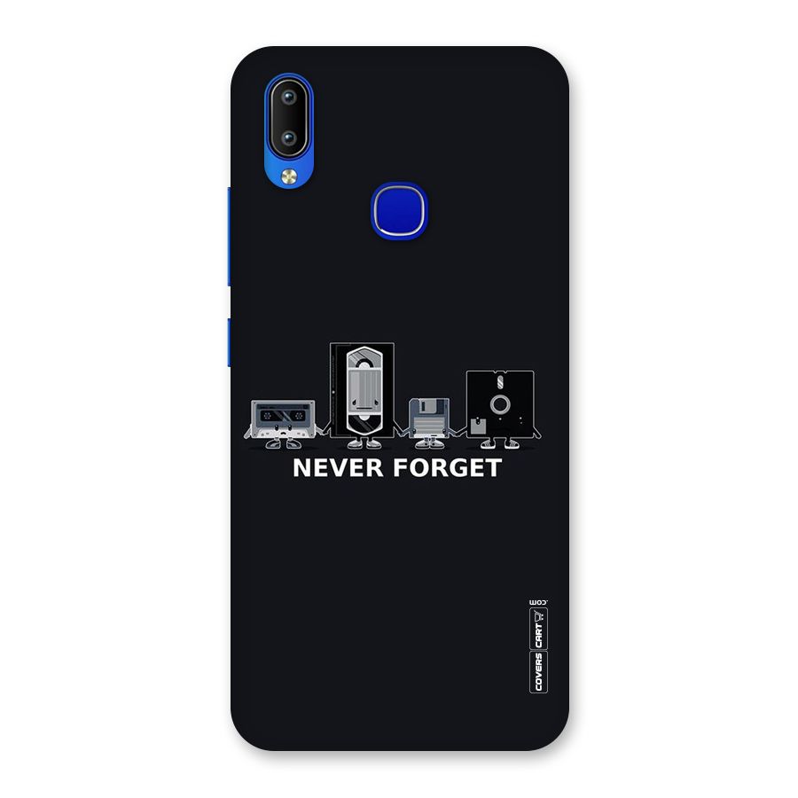Never Forget Back Case for Vivo Y91