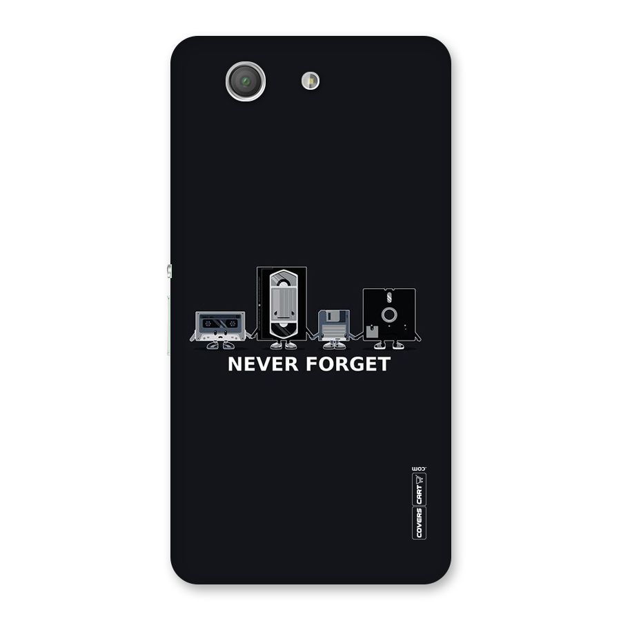 Never Forget Back Case for Xperia Z3 Compact