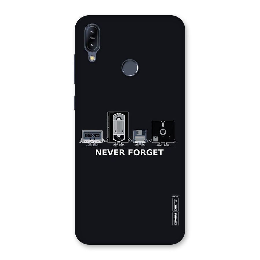 Never Forget Back Case for Zenfone Max M2