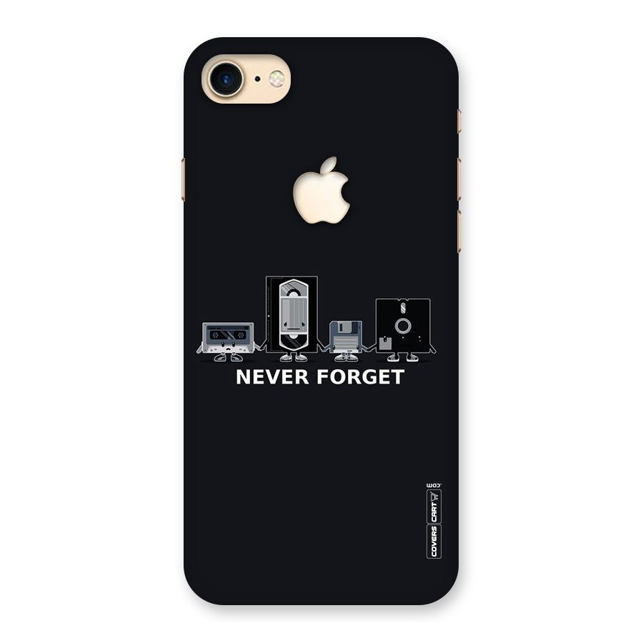 Never Forget Back Case for iPhone 7 Apple Cut