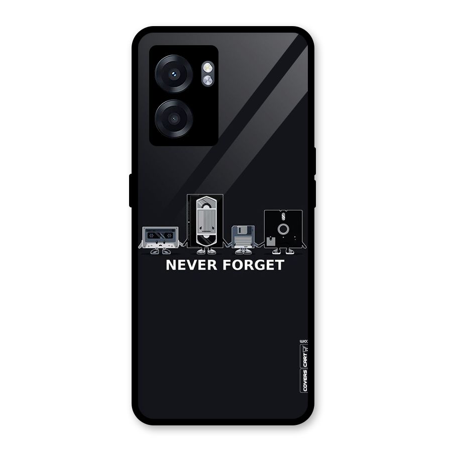 Never Forget Glass Back Case for Oppo K10 (5G)