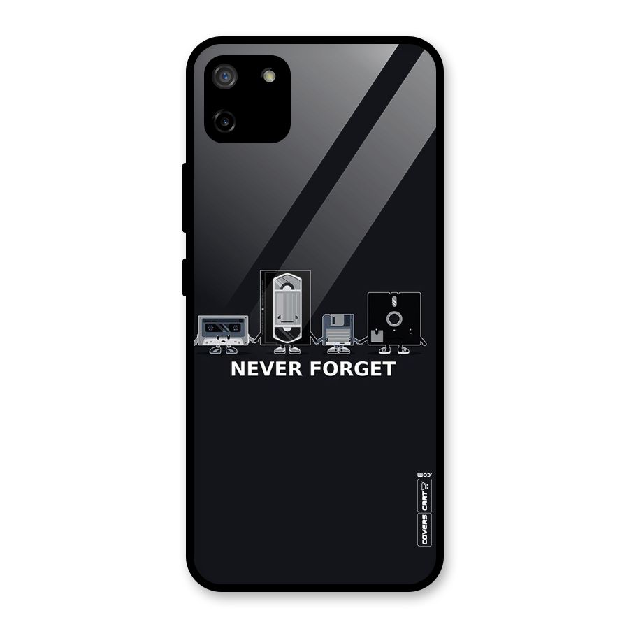 Never Forget Glass Back Case for Realme C11