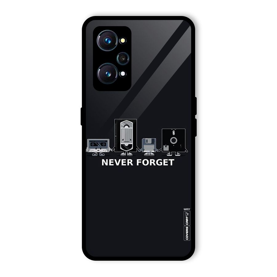 Never Forget Glass Back Case for Realme GT 2