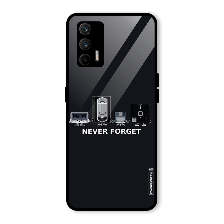 Never Forget Glass Back Case for Realme GT 5G