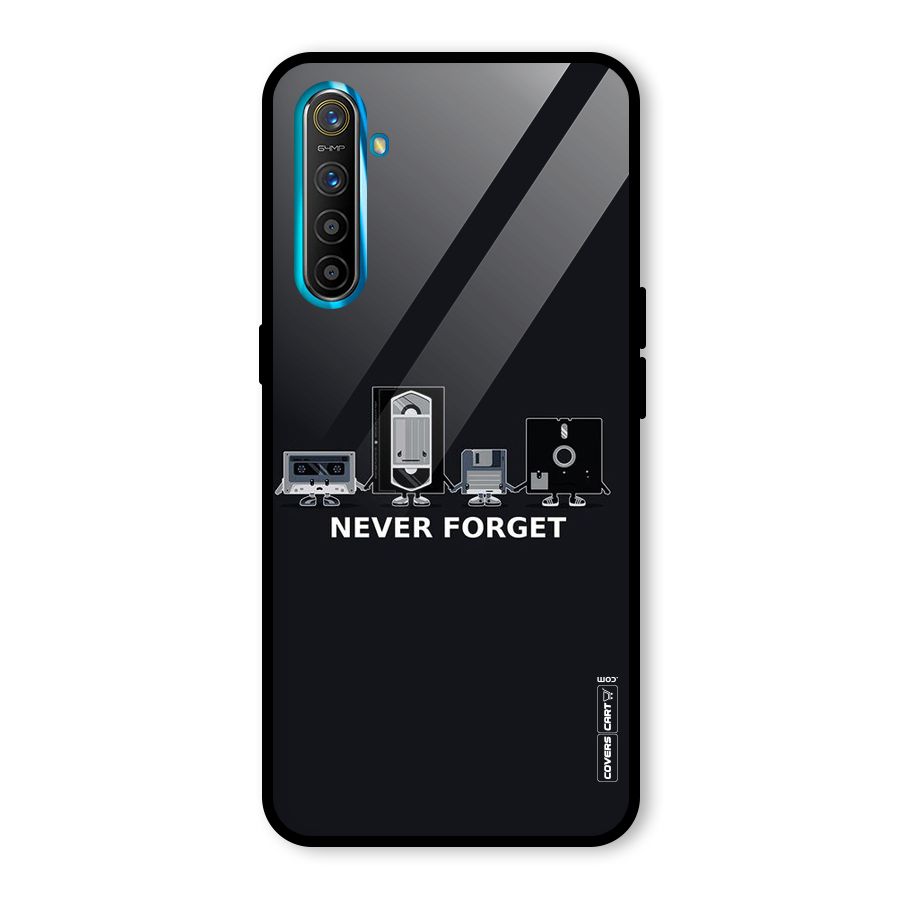 Never Forget Glass Back Case for Realme X2
