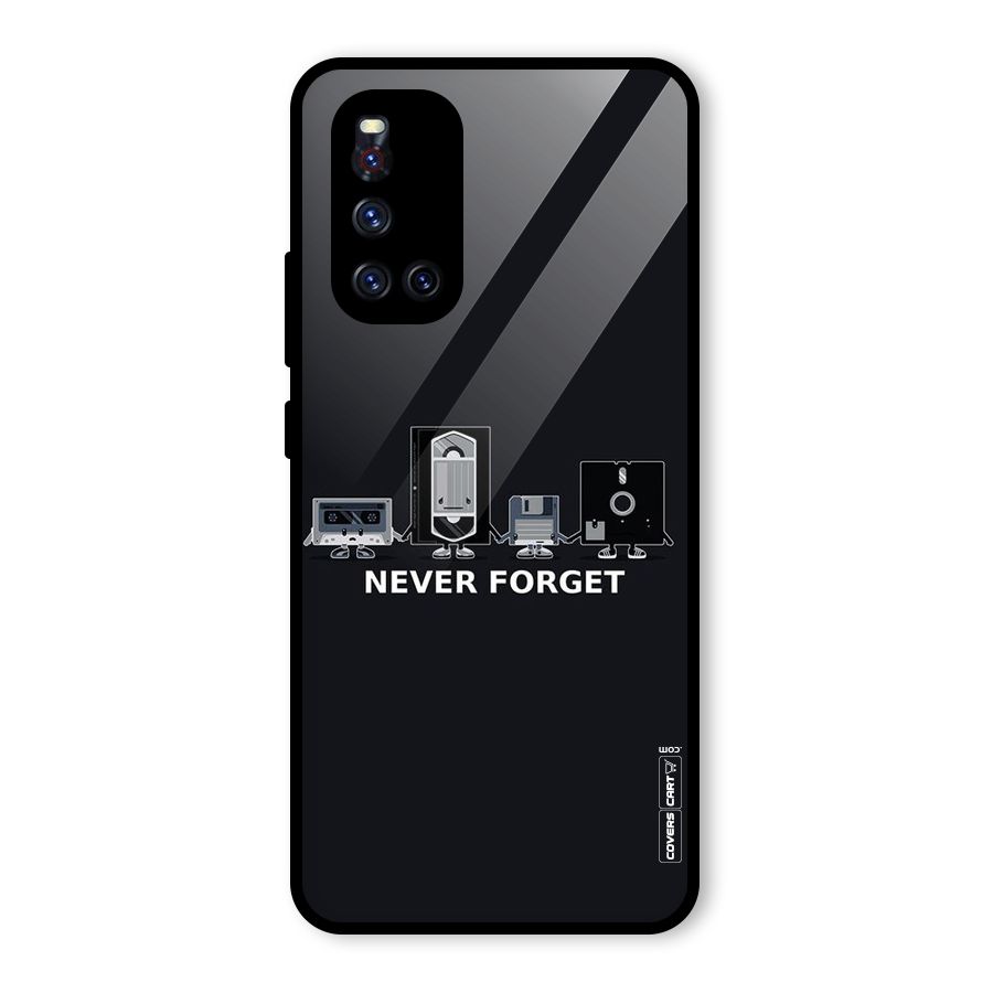 Never Forget Glass Back Case for Vivo V19