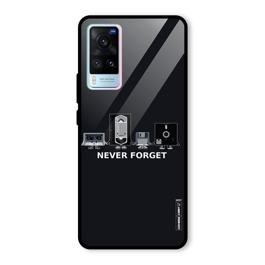Never Forget Glass Back Case for Vivo X60