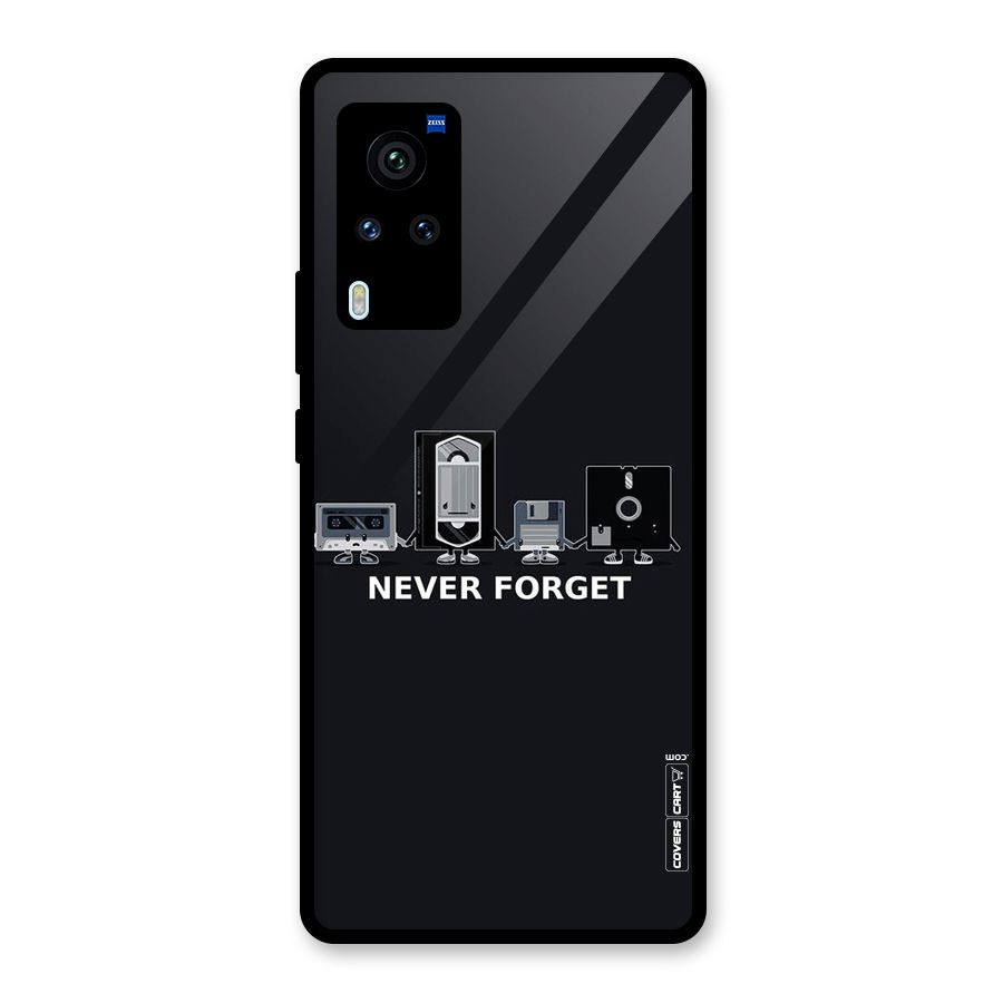 Never Forget Glass Back Case for Vivo X60 Pro