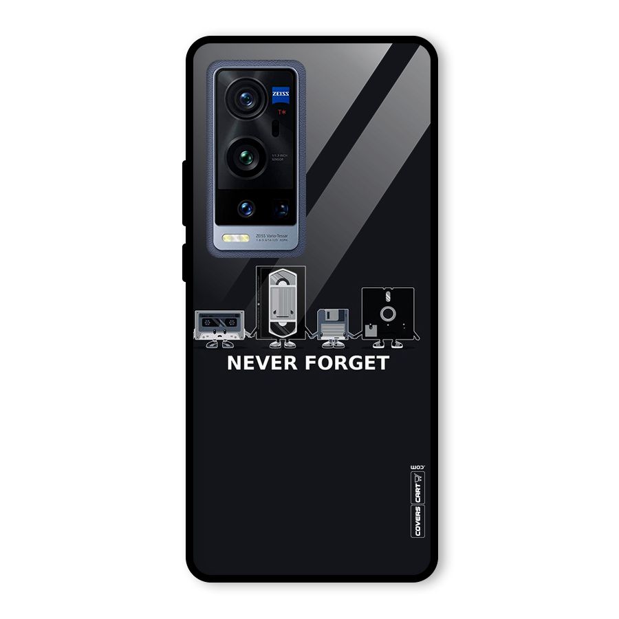 Never Forget Glass Back Case for Vivo X60 Pro Plus