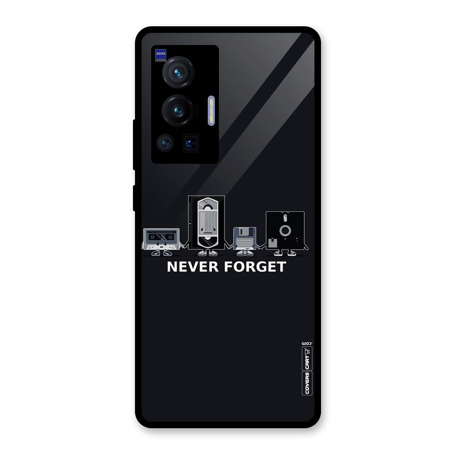 Never Forget Glass Back Case for Vivo X70 Pro