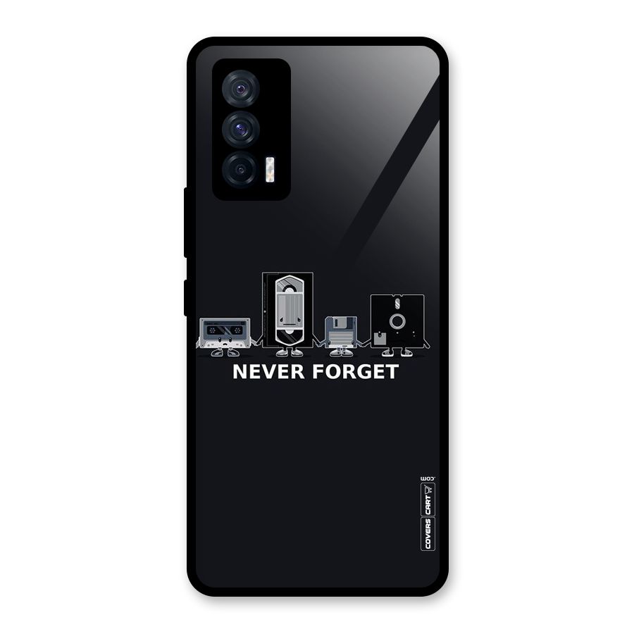 Never Forget Glass Back Case for Vivo iQOO 7 5G