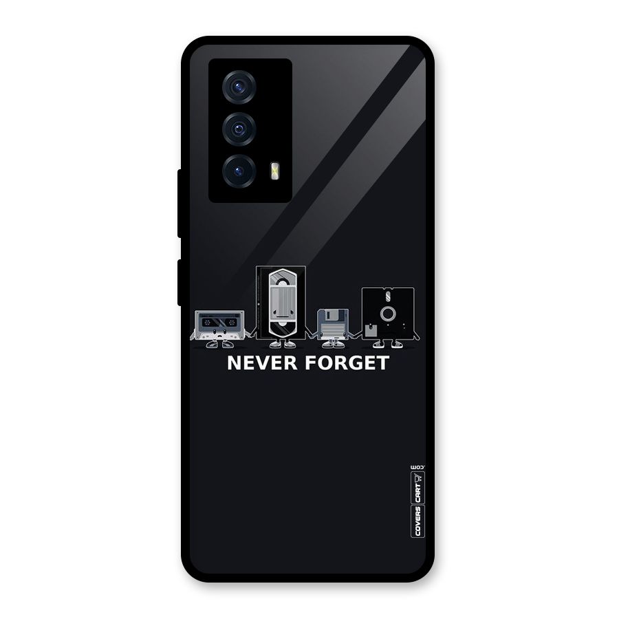 Never Forget Glass Back Case for Vivo iQOO Z5