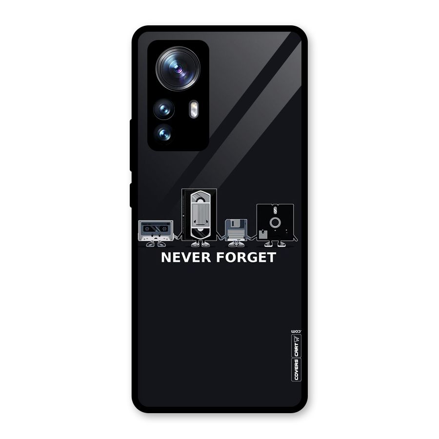 Never Forget Glass Back Case for Xiaomi 12 Pro