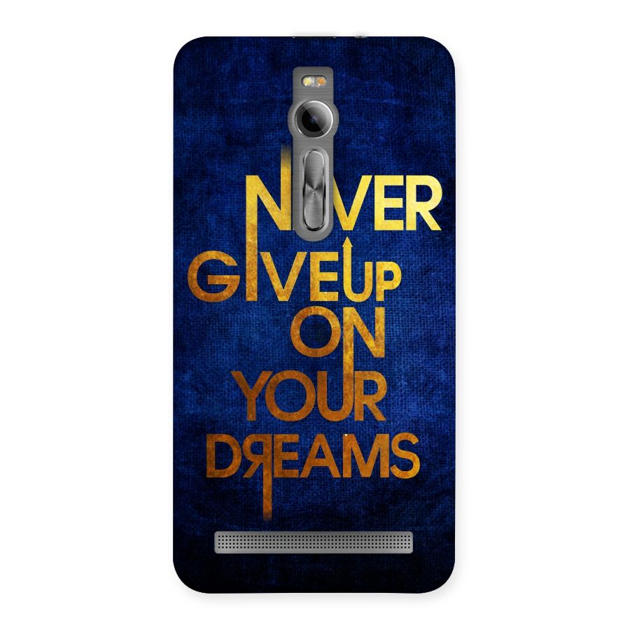 Never Give Up Back Case for Asus Zenfone 2