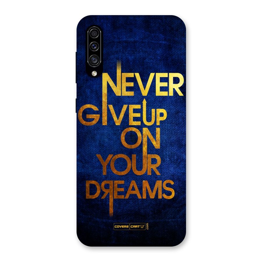 Never Give Up Back Case for Galaxy A30s
