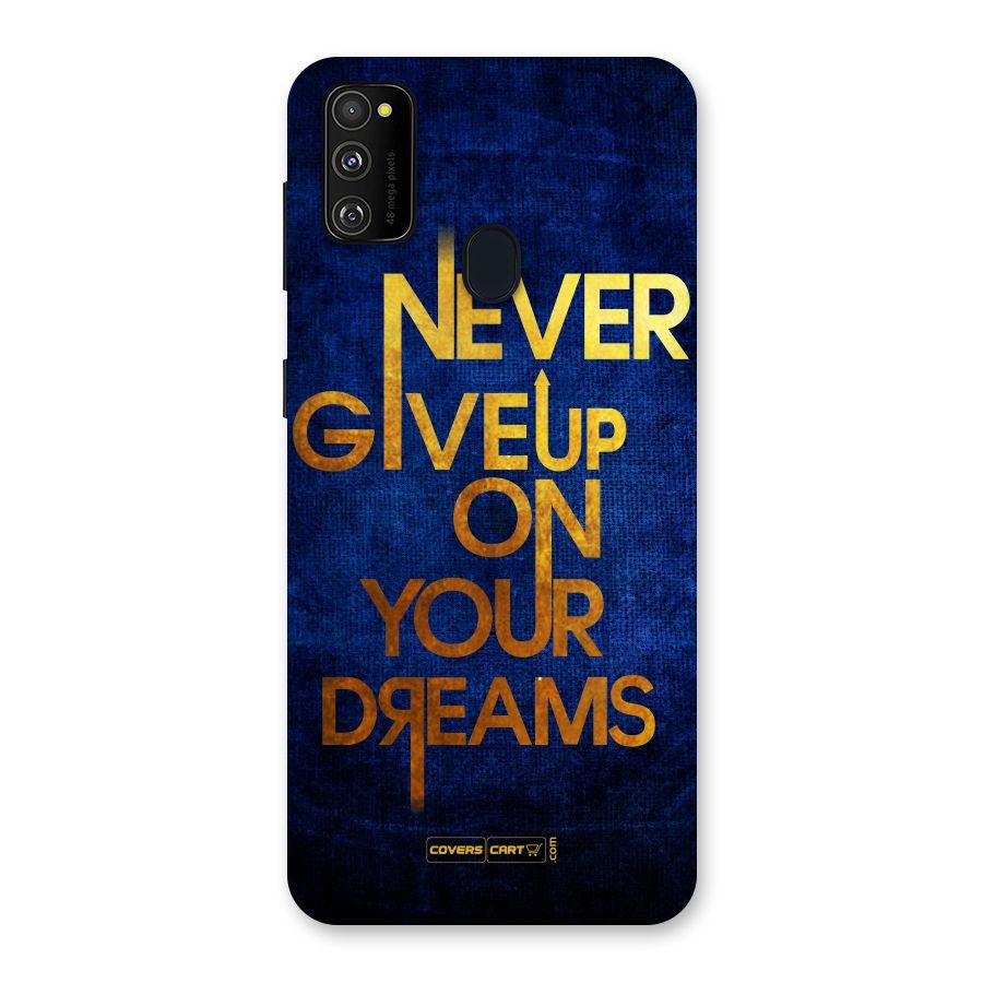 Never Give Up Back Case for Galaxy M30s