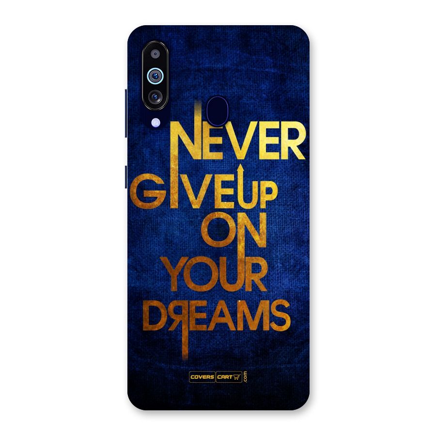 Never Give Up Back Case for Galaxy M40
