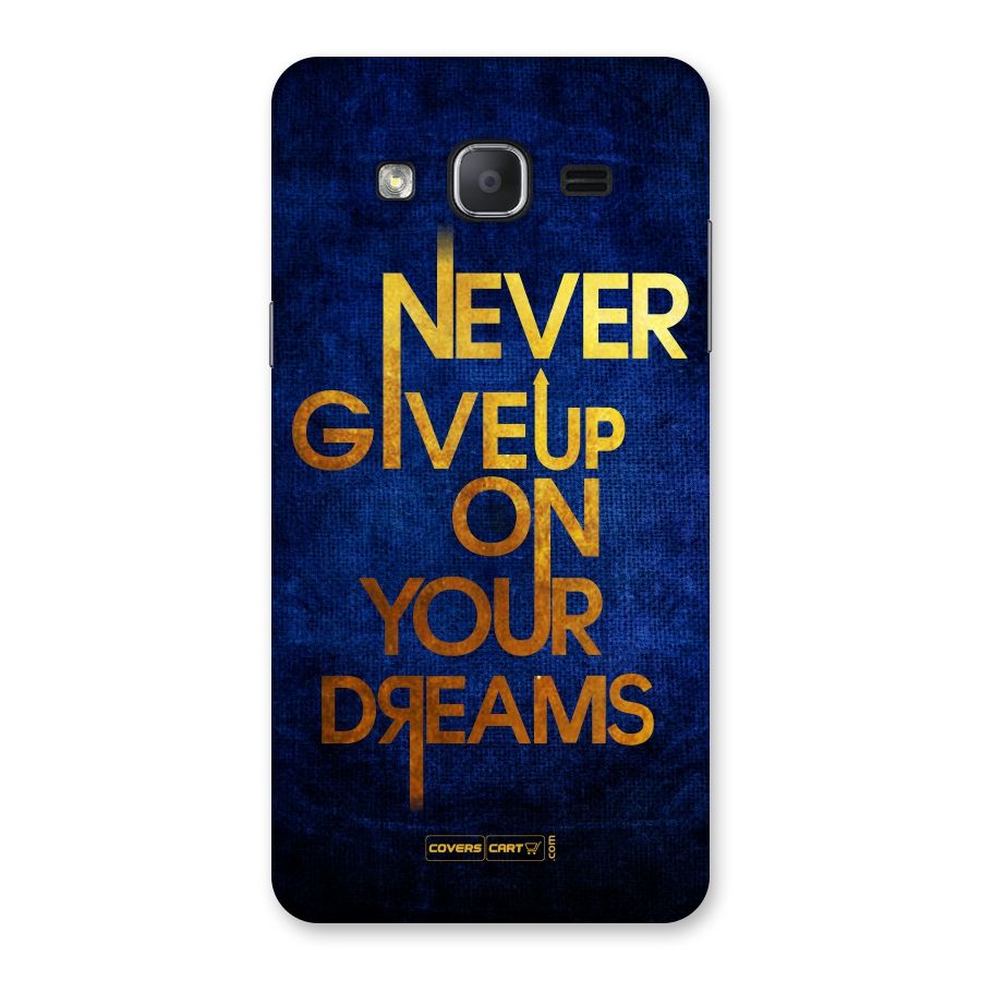 Never Give Up Back Case for Galaxy On7 2015