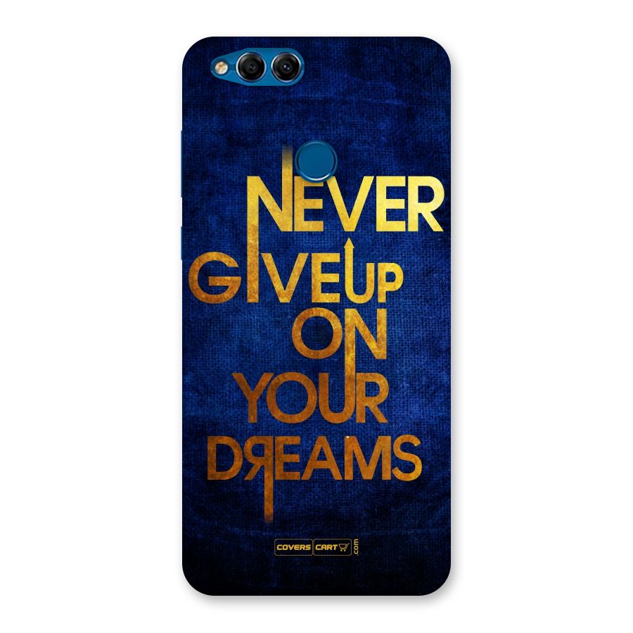 Never Give Up Back Case for Honor 7X