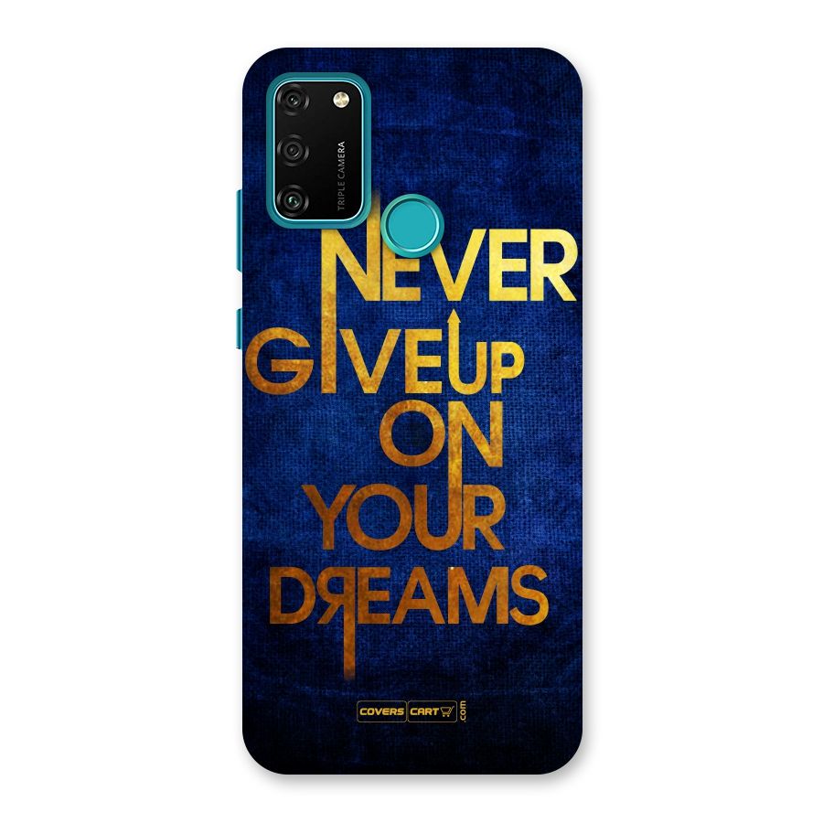 Never Give Up Back Case for Honor 9A