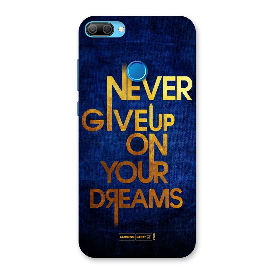Never Give Up Back Case for Honor 9N