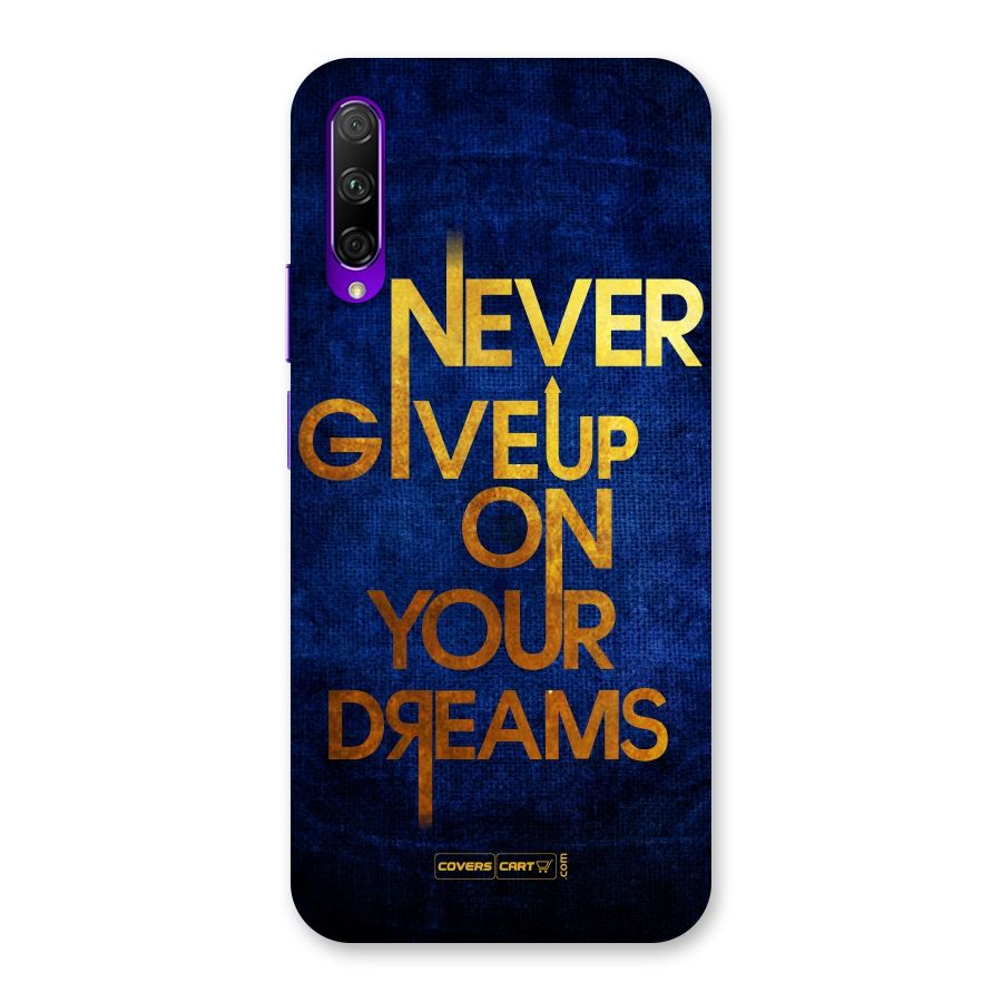Never Give Up Back Case for Honor 9X Pro